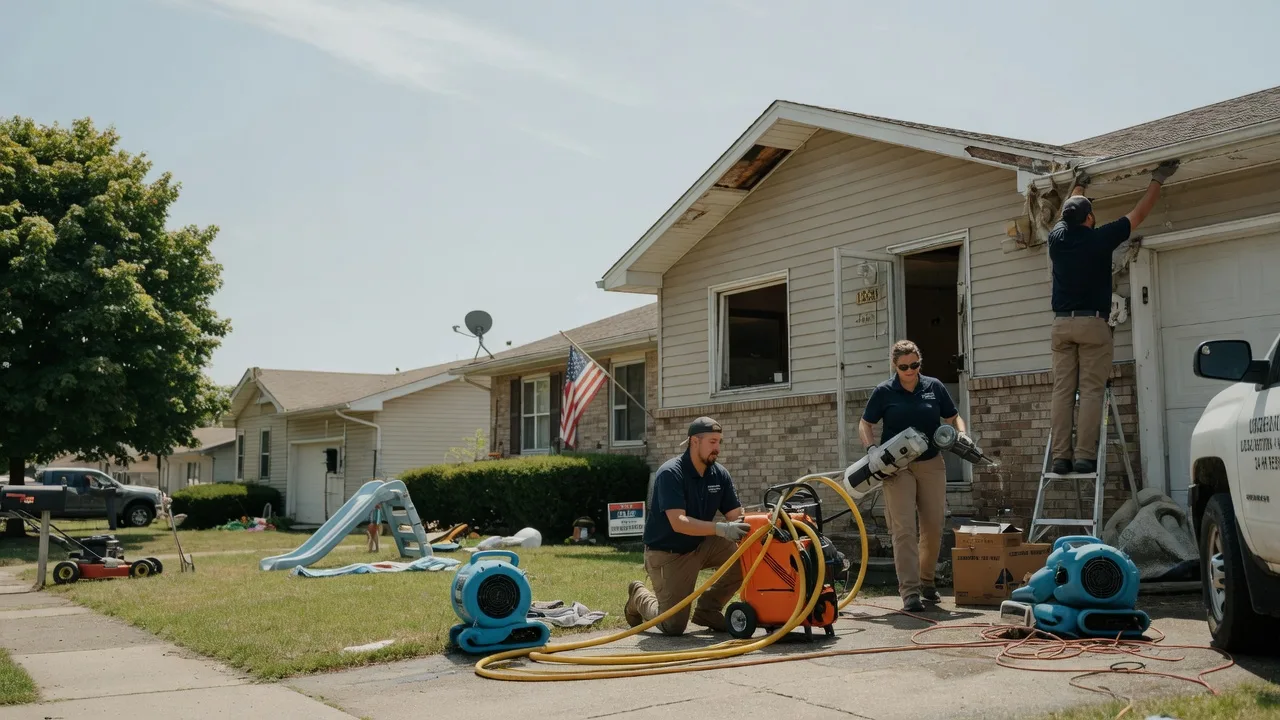 Water Damage Restoration in Fitchburg, WI near me